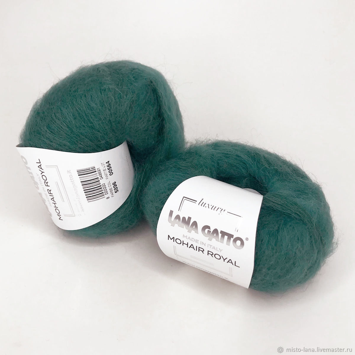 ПРЯЖА МОХЕР 80% НЕЙЛОН 20% АРТ. MOHAIR ROYAL, ЗЕЛЕНЫЙ (5896) купить в  интернет-магазине Ярмарка Мастеров по цене 310 ₽ – OK30MRU | Пряжа,  Красноярск - доставка по России