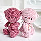 Order Bear cherry little baby. Natalie crochet flowers. Livemaster. . Stuffed Toys Фото №3