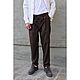 Брюки мужские из шерсти Twill Wool Farmer Pant Brown, Брюки мужские, Нижний Новгород,  Фото №1