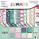 Набор двусторонней бумаги 30х30см от Scrapmir Summer 11шт, Бумага для скрапбукинга, Ижевск,  Фото №1