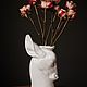Винтаж: Royal Worcester ваза олень “Fawn's head”, Англия, 1966 год, Вазы винтажные, Москва,  Фото №1