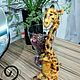 Giraffe Teddy. Toy Giraffe. Teddy Toys. Anastasia Besedina (xxx555vvv444). Online shopping on My Livemaster.  Фото №2