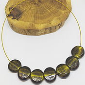 Украшения handmade. Livemaster - original item Necklace Forest gold. Handmade.
