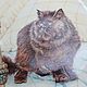 Винтаж: Редкость! Тарелка фарфор кот J Bourne Англия 21. Тарелки декоративные винтажные. ВИНТАЖНЫЙ ПРОМЕНАД. Интернет-магазин Ярмарка Мастеров.  Фото №2