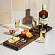 Order Board for shots and snacks made of oak/Delivery is free by agreement. Foxwoodrus. Livemaster. . Scissors Фото №3