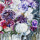 Watercolor painting half an hour before winter. Asters. Pictures. Pictures for the soul (RozaSavinova). My Livemaster. Фото №4
