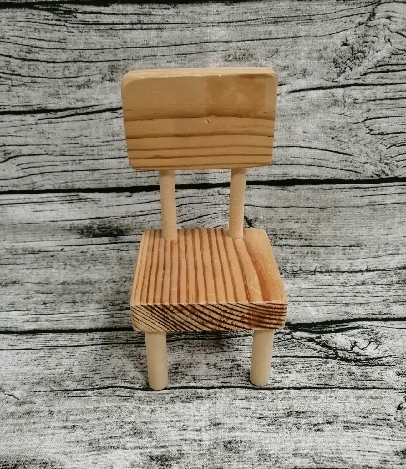 стулья для кукол из дерева