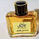 Винтаж: Eau de Joy Jean Patou, 60 мл. Дневные духи. Прекрасный букет !. Духи винтажные. Мир винтажных ароматов. Интернет-магазин Ярмарка Мастеров.  Фото №2