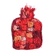 Материалы для творчества handmade. Livemaster - original item Handmade Embroidery Juicy Pomegranate. Handmade.