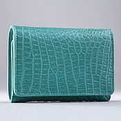 Сумки и аксессуары handmade. Livemaster - original item Women`s wallet made of genuine crocodile leather IMA0216US5. Handmade.