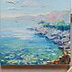 Order Oil painting 'Air and sea', 40-40 cm. Zhanne Shepetova. Livemaster. . Pictures Фото №3