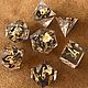 Заказать Дайсы, кубики ручной работы для DnD (Dungeons and Dragons) Gold Nugget. Fantasy Minis. Ярмарка Мастеров. . Фишки и кости Фото №3