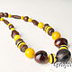 Order Beads, stones and nuts. Grafoli jewellery. Livemaster. . Necklace Фото №3