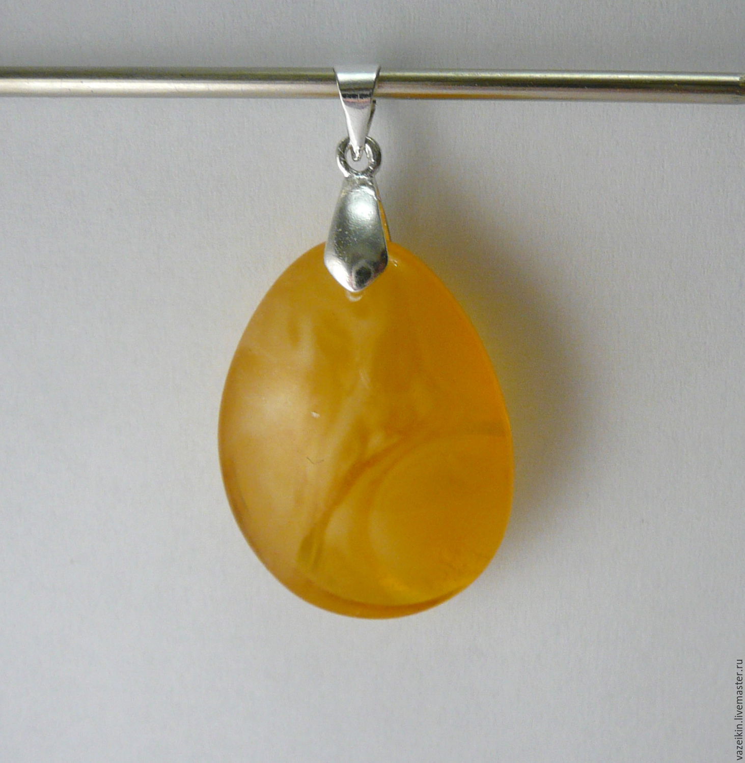 Royal amber pendant 'Infinity-7' K-384, Pendants, Svetlogorsk,  Фото №1