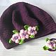 BERET for girls Fuchsia spring fall, Berets, Moscow,  Фото №1