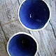 Blue magic mushroom goblets. Wine Glasses. RognedaCraft - gifts with soul. Online shopping on My Livemaster.  Фото №2