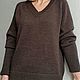 Джемпер из итальянского мериноса. Джемперы. Ольга kymarina_knitwear_. Ярмарка Мастеров.  Фото №4