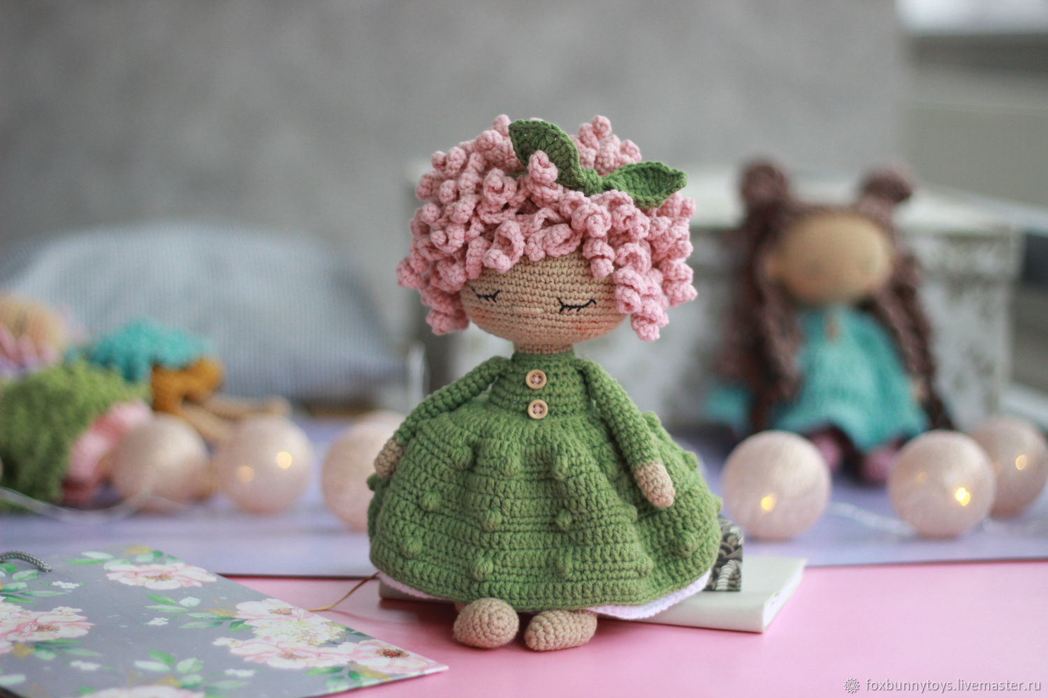 Мастер-класс по вязанию куклы Софи в интернет-магазине Ярмарка Мастеров ...