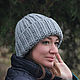 Knitted hat chunky knit with thick yarn. Caps. KnitTOyou. Online shopping on My Livemaster.  Фото №2