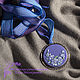 Order Embroidered pendant Aurora. Art Stitch by Juli Milokumova. Livemaster. . Jewelry Sets Фото №3