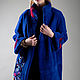 Шуба «Синий кот» mexdizain. Шубы. MEXDIZAIN. Ярмарка Мастеров.  Фото №4