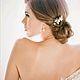 Hairpin for wedding hairstyles bridesmaid. Hair Decoration. Кристальная веточка - Crystal twig (Crystal-twig). My Livemaster. Фото №5