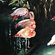 Oil painting Flamingo 80h100 cm. Pictures. Ivlieva Irina Art. My Livemaster. Фото №4
