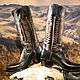 Cowboy boots made of genuine bison leather. High Boots. Cowboy belts and bags. Online shopping on My Livemaster.  Фото №2