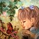 Картина шерстью Научи меня летать (портрет по фото). Картины. Елена Жданова. Картины шерстью. (EZh-woolart). Ярмарка Мастеров.  Фото №5