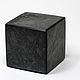 Cube of shungite polished 10 cm amulet, home decor, Stones, St. Petersburg,  Фото №1