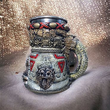 Посуда ручной работы. Ярмарка Мастеров - ручная работа Кружка Велеса. Handmade.