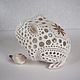 Лягушка фарфоровая ажурная. Статуэтки. Мурашева Ирина (ceramicanimals). Ярмарка Мастеров.  Фото №6