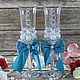 Glasses wedding. Wedding glasses. NaiLiya (dizain-bokalov). Online shopping on My Livemaster.  Фото №2