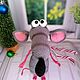 Крыс Аркадий . Вязаная игрушка. Амигуруми куклы и игрушки. Игрушки от Елены. Ярмарка Мастеров.  Фото №5