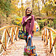  women felt shoulder bag with rhinestones. Crossbody bag. WoolLove. Online shopping on My Livemaster.  Фото №2