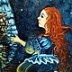 Магия ночи. Картины. Ольга Успенская (onlinegalery). Интернет-магазин Ярмарка Мастеров.  Фото №2
