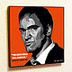 Painting poster Quentin Tarantino in the style of Pop Art, Fine art photographs, Moscow,  Фото №1