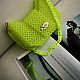Заказать Сумка из флуоресцентных бусин LIME. DASHKOZAK ACCESSORIES. Ярмарка Мастеров. . Сумка через плечо Фото №3