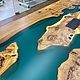 'Table-river' for negotiations (ave. for Stellini Textile Group). Tables. Custom furniture making U.LOFT. My Livemaster. Фото №9