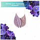 Hydrangea Leaf large silicone weiner and cutter. Molds for making flowers. ceramic flowers. Online shopping on My Livemaster.  Фото №2