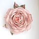 Order FABRIC FLOWERS. Chiffon rose. ' Spring - flowering V'. fioridellavita. Livemaster. . Brooches Фото №3