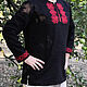 Russian embroidered shirt 'Svetomir' black. People\\\'s shirts. KubanLad. Online shopping on My Livemaster.  Фото №2