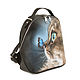 Leather backpack ' Cat'. Backpacks. Pelle Volare. Online shopping on My Livemaster.  Фото №2
