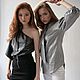 Блузка топ с бантом. Блузки. Knyazeva_pro_atelier. Ярмарка Мастеров.  Фото №5