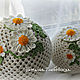Caps with daisies for mother and daughter.' Family look'. Headwear Sets. Shop Natalia Glebovskaya. My Livemaster. Фото №4