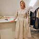 Льняное платье Elegance. Платья. Simply Wear by Di (Prokhorova Diana). Ярмарка Мастеров.  Фото №6