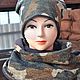 Order A set of voluminous knitwear 'We are going camping'. Olga Lado. Livemaster. . Headwear Sets Фото №3