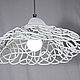 Openwork in square ceiling pendant light. Ceiling and pendant lights. Elena Zaychenko - Lenzay Ceramics. My Livemaster. Фото №6