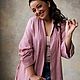 Linen coat ' Dusty rose', Coats, Moscow,  Фото №1