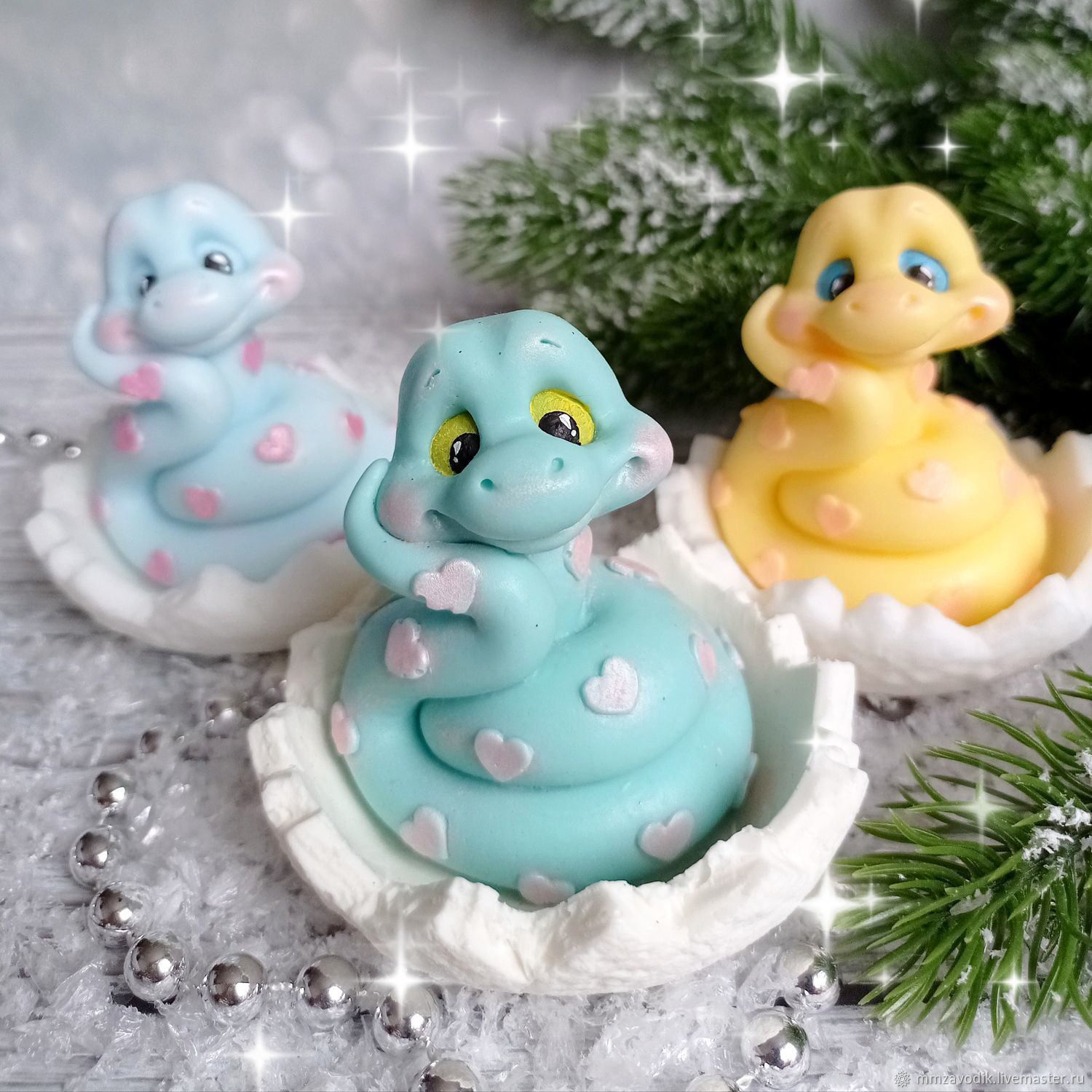 Новогоднее мыло